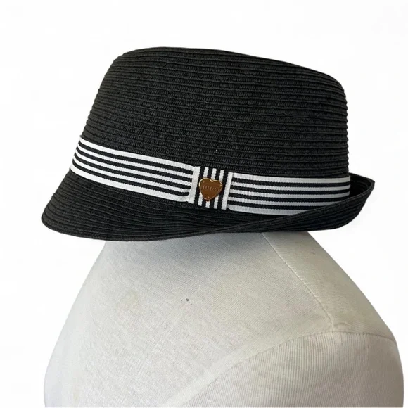 Juicy Couture black and white straw hat ? Women main image 3